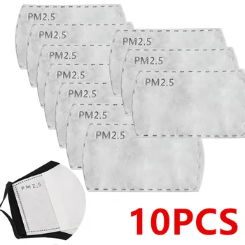 

10 sheets / batch PM2.5 mask filter filter paper anti-haze mask dust mask filter paper anti-flu filter