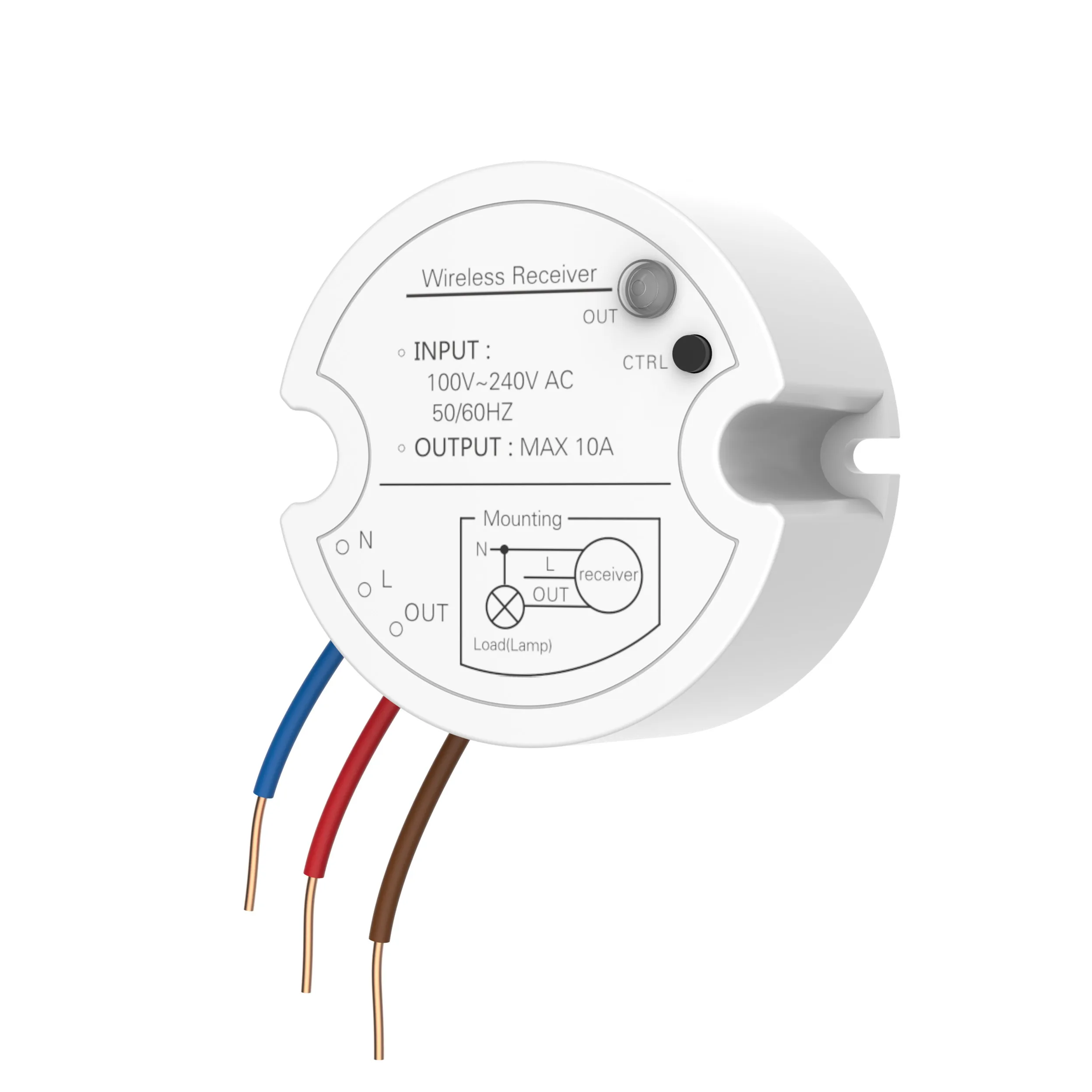 Linptech-interruptor sem Fio Auto-alimentado Impermeável sem Fiação sem Bateria sem Wi-fi Necessário Controle Remoto do Receptor Ip67 - Image 3