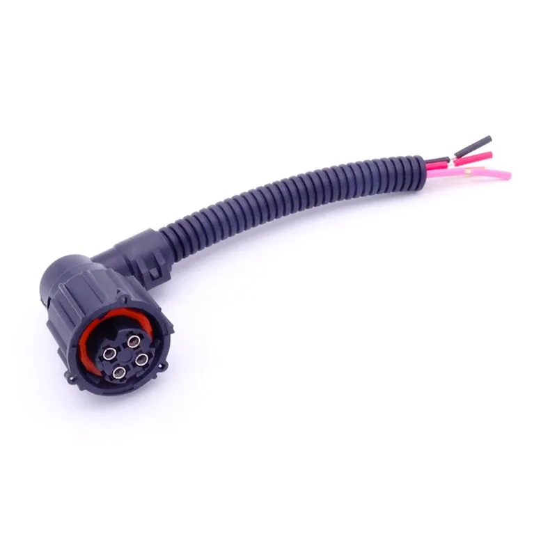 

4 Pin Auto Odometer Speed Sensor Connector Solenoid Valve Plug Aluminum Wire Cable Socket for Delong M30000 HOWO A7 J6