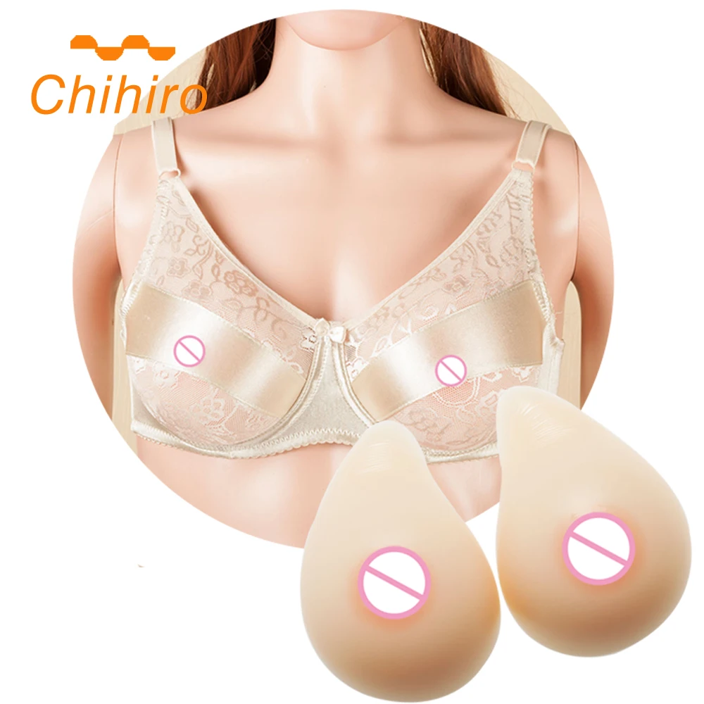 Jiyaru Silicone Breast Forms Prosthesis Boobs for Mastectomy Crossdresser 1 Pair Skin 9XL 3200g