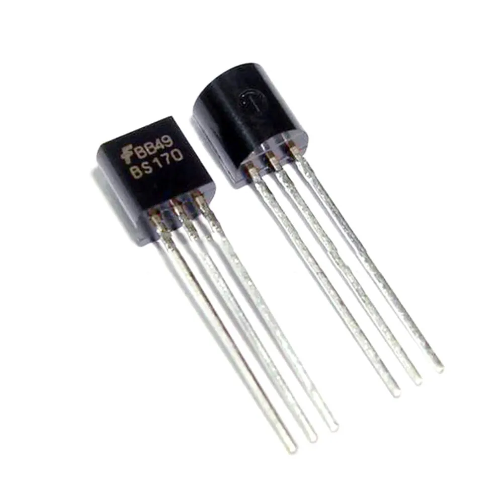 10PCS BS170 TO-92 In-Line Triode Field Effect Tube transistors kit mosfet transistor