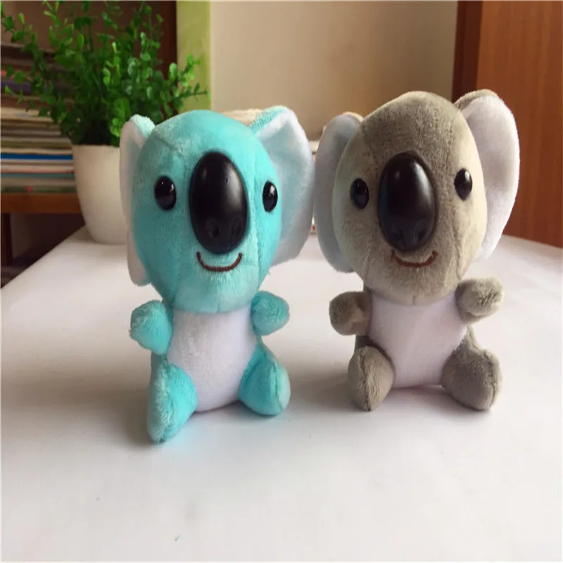 1 шт. мини коала плюшевые игрушки куклы мягкие животные пушистые милые коала плюшевые Приключения коала кукла подарок на день рождения брелок подвеска
