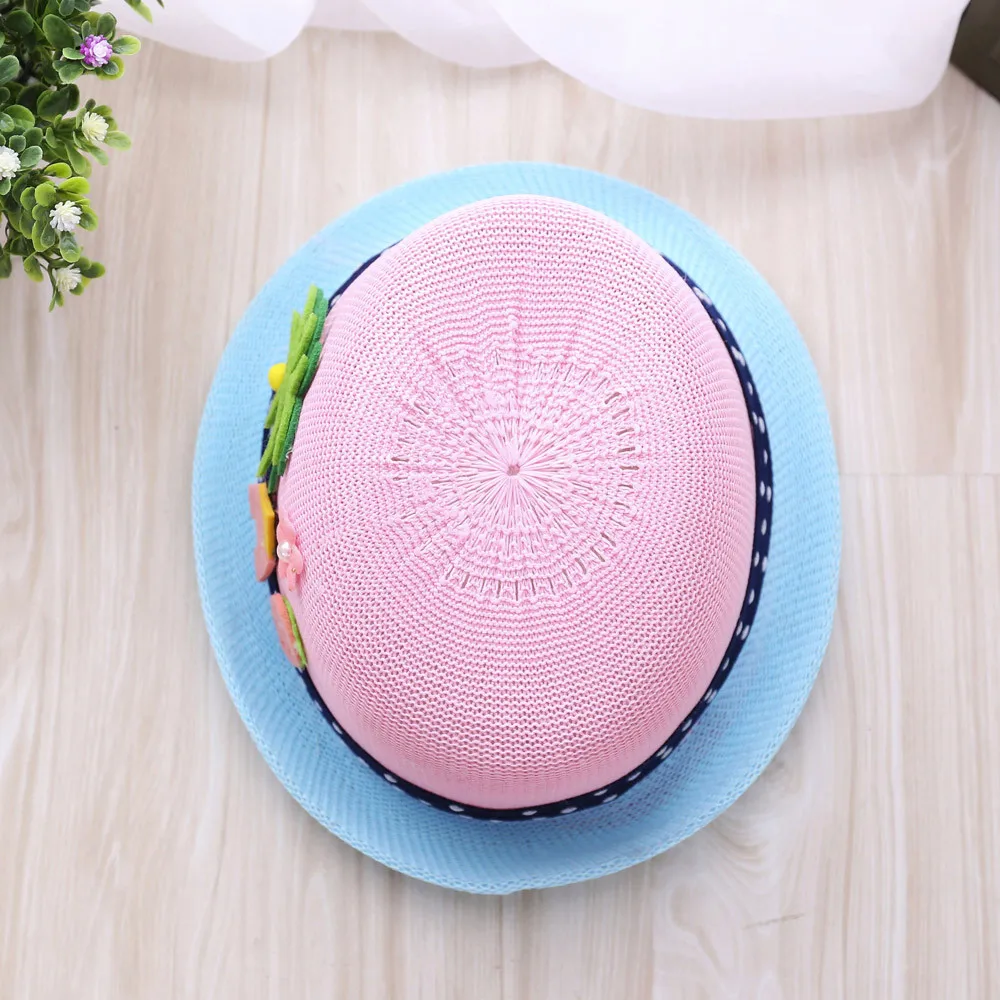 Boys and girls jazz hat embroidered coconut tree Toddler Infant Sun Cap Outdoor Baby Girls/Boys Hat Jazz Cap For Baby 