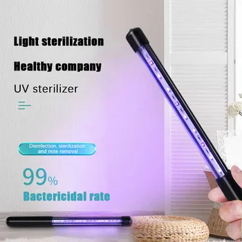 

UV Sanitizer Travel Wand UV Light For Hotel Household Wardrobe Toilet Car Disinfection Lamp IP55 Protection 5W Hand-held Design