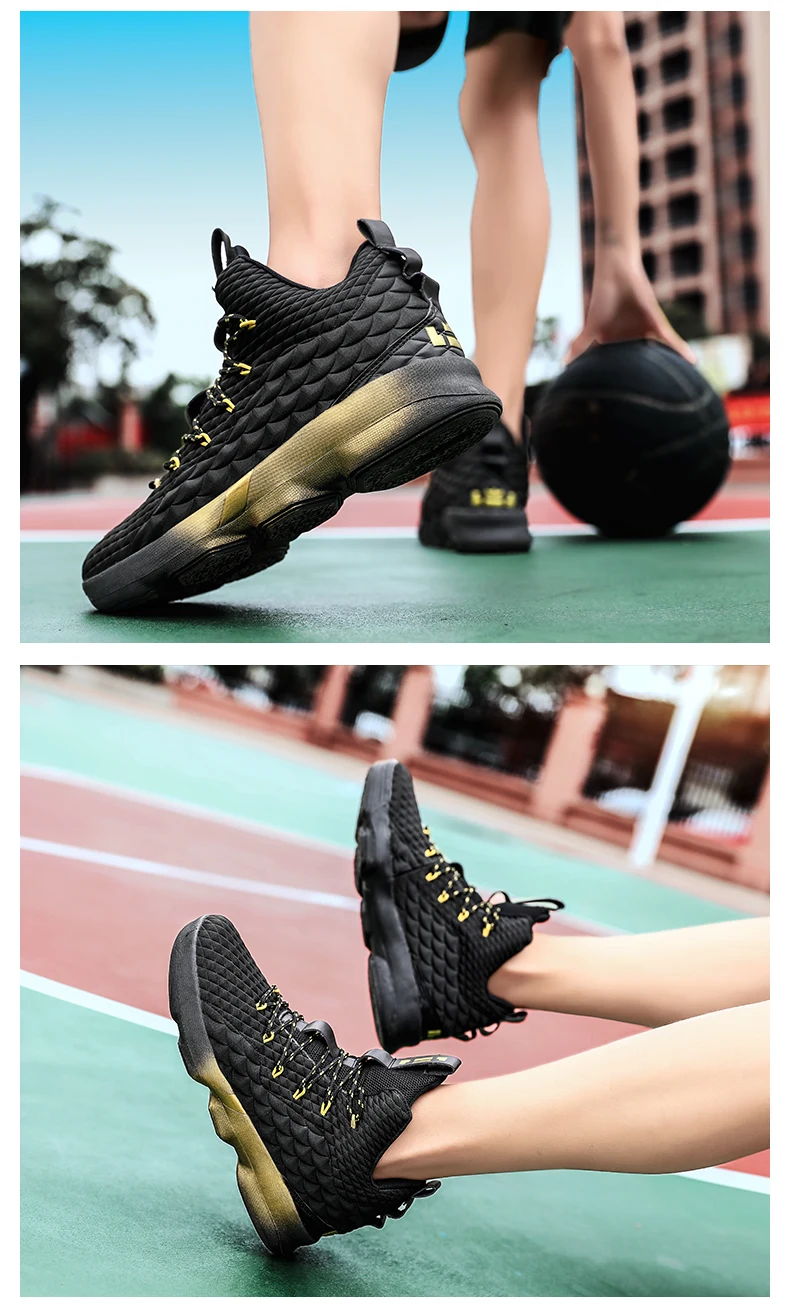 Мужская баскетбольная обувь Jordan кроссовки Jordan 11 Lebron 15 Kyrie 5 кроссовки Zapatillas Баскетбол Hombre дышащие Uptempo ботинки