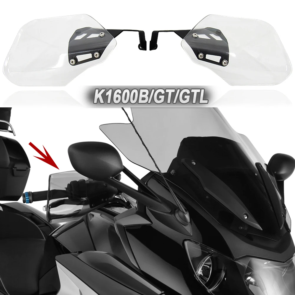 Paramani Moto Abs Paramani Protezioni 17-20 Parabrezza Per Bmw K 1600 B K 1600 Grand America K 1600 Gt K 1600 Gtl