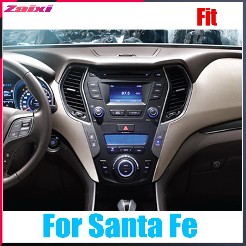 Для Hyundai ix45 Santa Fe 2012 2013 2014 20152016 большой экран Tesla вертикальный Android автомобильный ПК