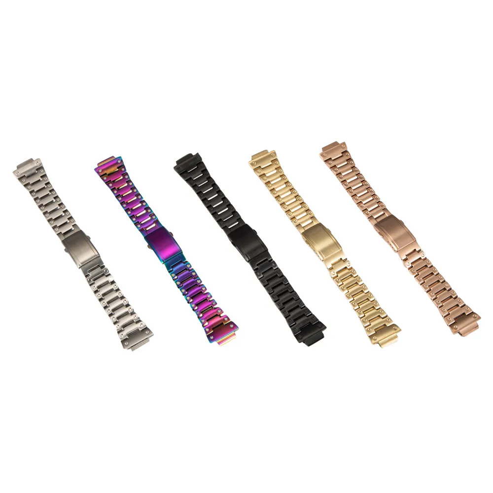 

Sqp Watch Modification Watchband DW5600 GW-M5610 Metal 316L Stainless Steel Strap Belt Holiday Gift