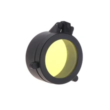 Крышка объектива для охотничьей винтовки прозрачная желтая защитная крышка M7DC