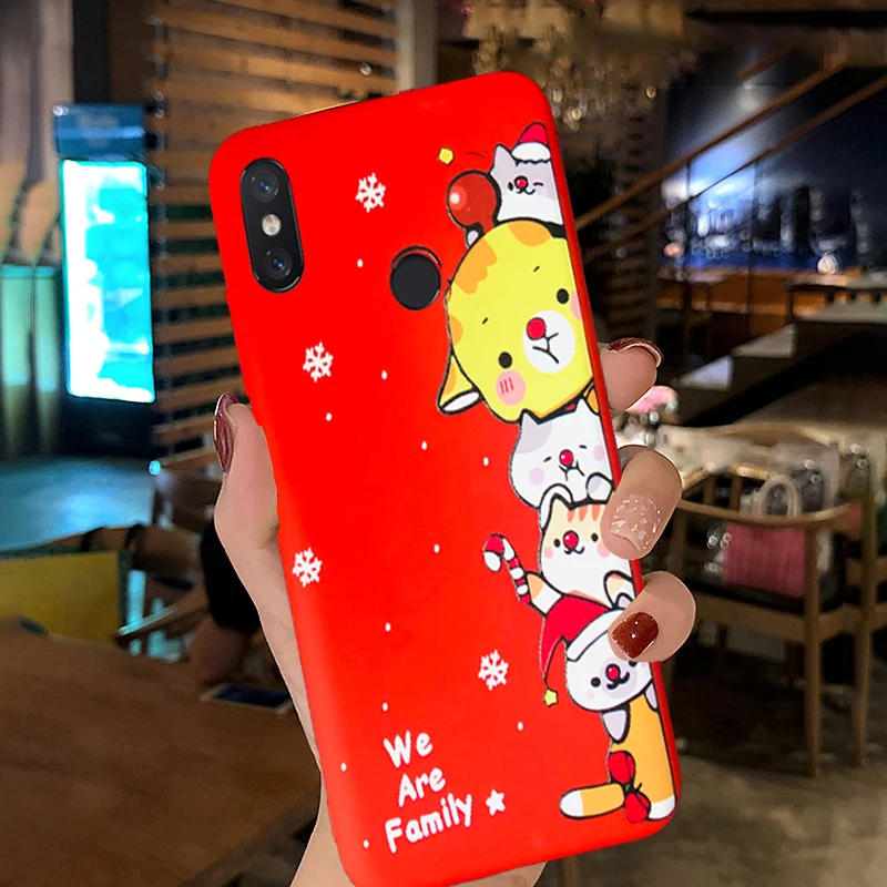 Мягкий ТПУ силиконовый чехол для xiaomi mi 9 9t pro Рождественский подарок для xiaomi a2 a3 lite mi cc9 cc9e 9 se 9x8 Ультратонкий чехол-накладка