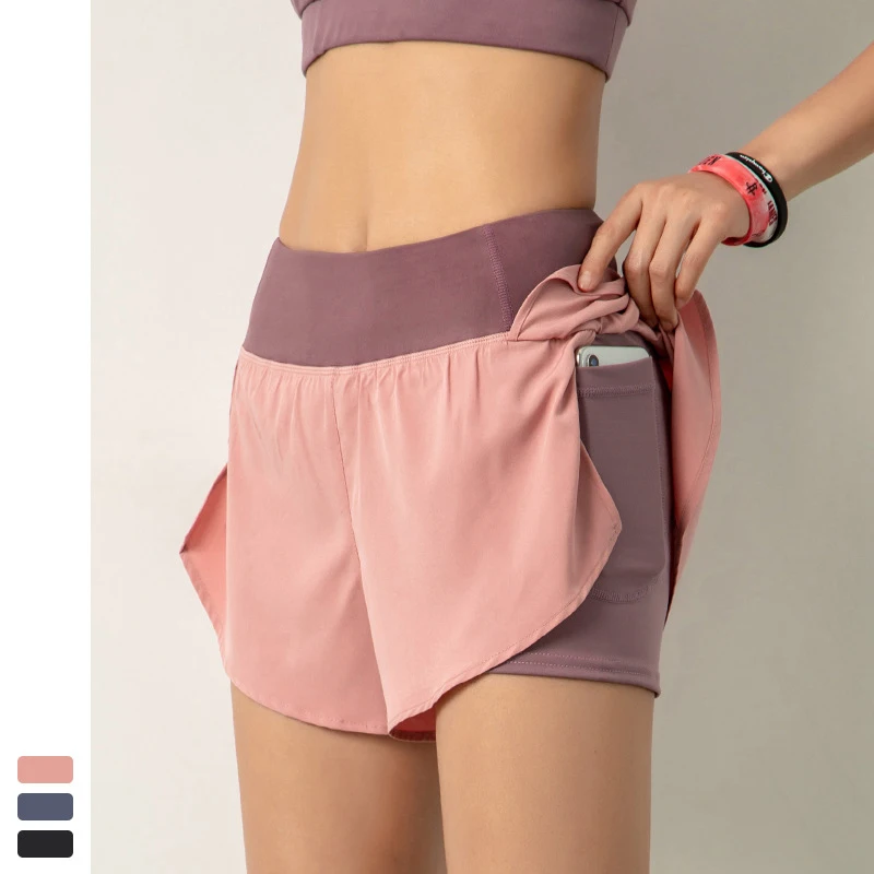 Summer Running Shorts Women Quick Dry Shorts Gym Loose Sport Breathable Yoga Athletic sports shorts running shorts yoga shorts workout shorts