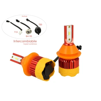 

CARALL LH0154 Full Led Canbus Kit BA15S T20 T15 for daytime running reversing rear brake light 12V 30W super Bright