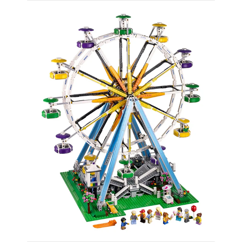 

CREATOR Expert City Ferris Wheel Streetview Building Blocks Bricks Compatible 10247 Educational Christmas Toy Kid Birthday Gifts