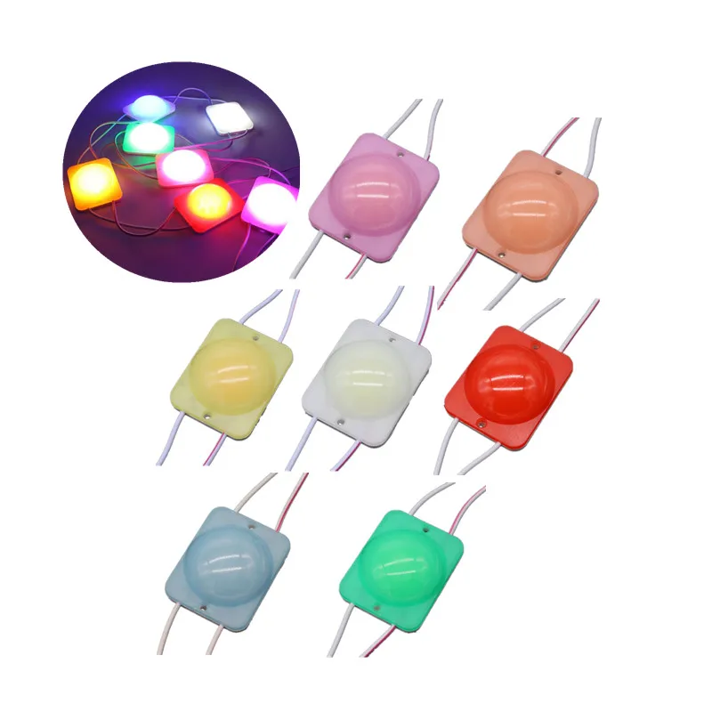 LED Module dc12v cob 2.8W ABS Advertising lamp pilot engineering light waterproof free shipping 100pcs