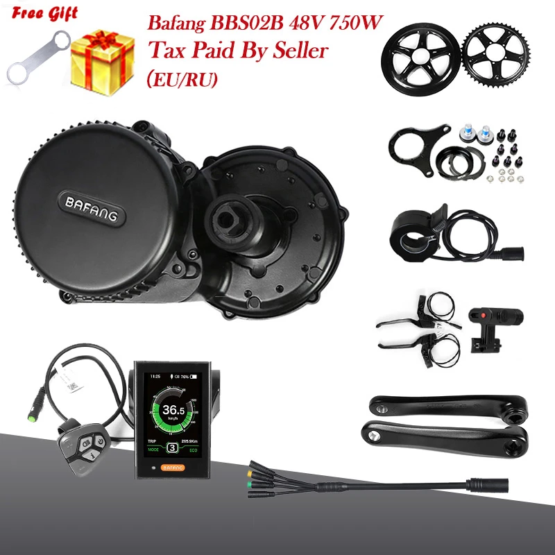 bafang bbs02b 48v 750w ebike motor