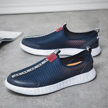 

Lightweight Outdoor Running Deportiva Brand Men Causal Mesh Shoes Summer Breathable Flats ZapatillasSport S4417-4435 C1