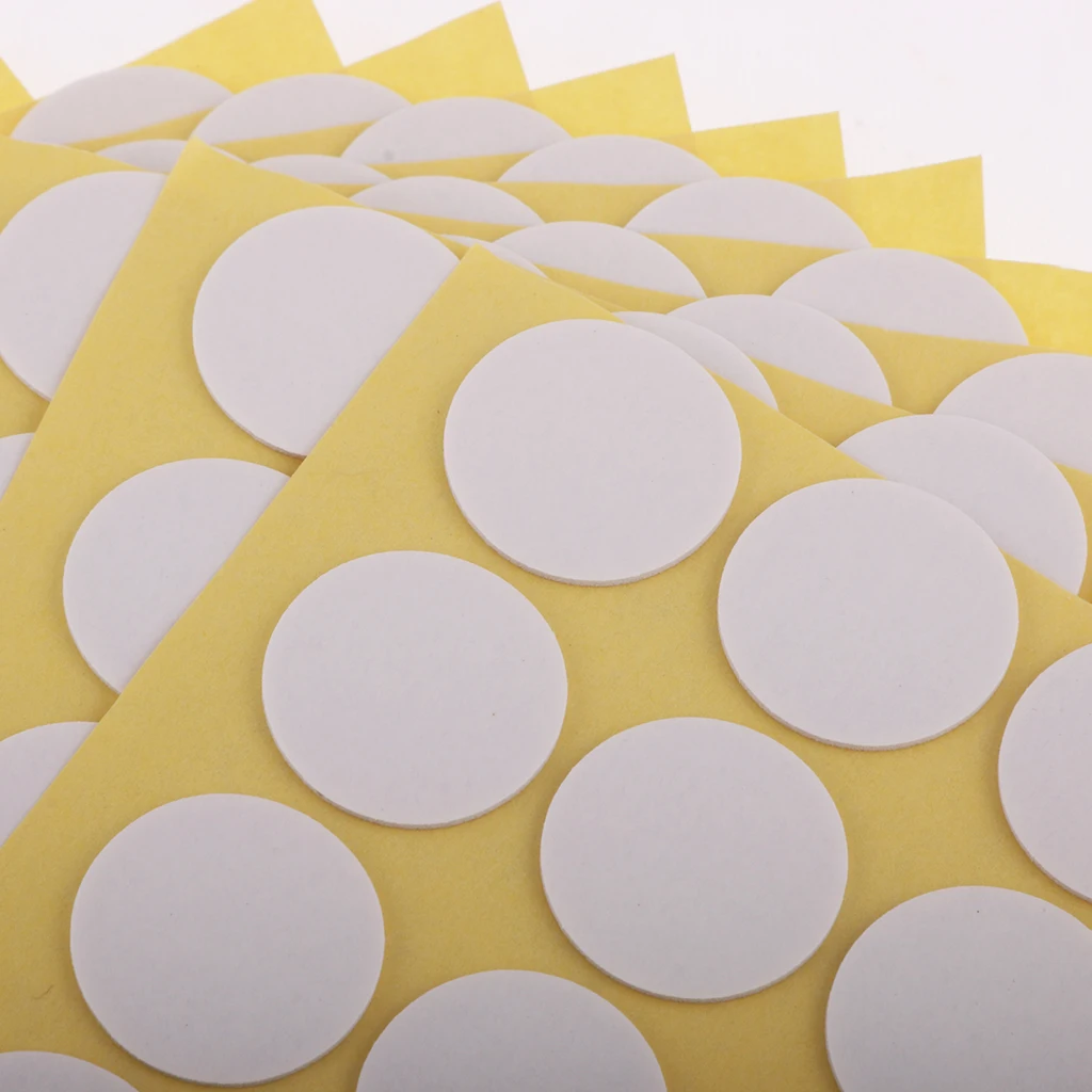 200 Piece Candle Wick Foam Stickers Dots Adhesive Dots for Candle Making 20mm