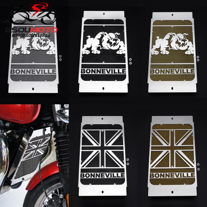 Крышка радиатора защитная крышка решетки для Triumph Bonneville T100 T120 16-19 18 уличный