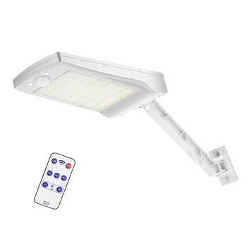 

Upgraded 56 LED Solar Light Outdoor remote controller Solar Lamp Ip65 Waterproof Lights Garden Wall Lamp PIR Motion Sensor