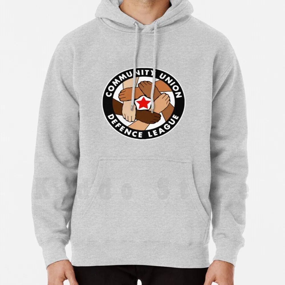 

Community Union Defence League hoodie long sleeve Union Communist Mutual Aid Solidarity Socialist