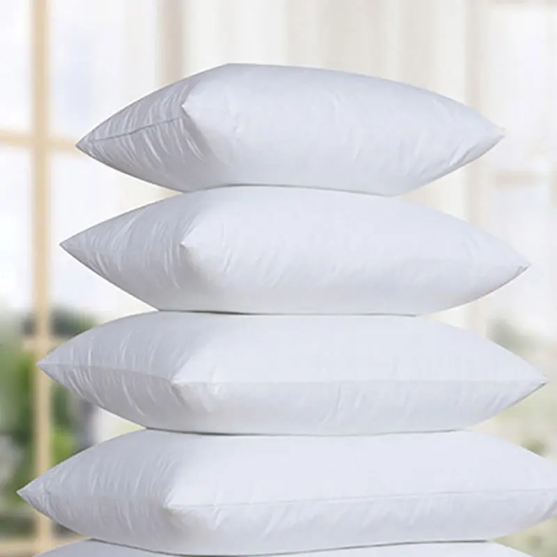 

cushion for leaning on of silk cotton nonwoven PP cotton pillow core pillow pillow core custom hotel square pillow core