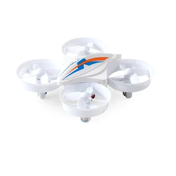 

Mini Quadcopter Anti-Drop Anti-Collision Handheld Remote Control Aircraft White