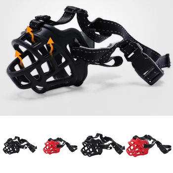 

Dog Safety Muzzle Adjustable Biting Barking Chewing Small Large Mesh 2019