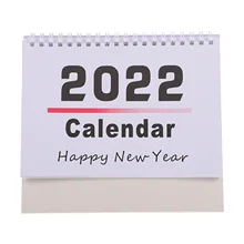 Calendrier de bureau en anglais 2022, 1 pièce, calendrier International quotidien