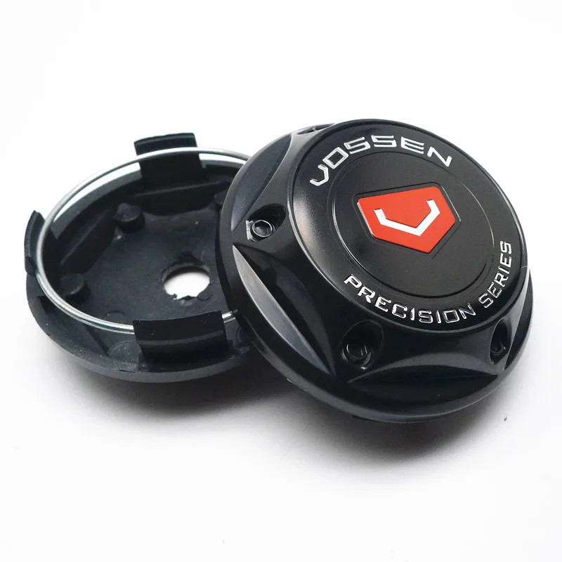 Car Wheel Hub Covers 4pcs 68mm 62mm For Vossen Wheel Hub Center Cap Car Rims Replace Dust-proof