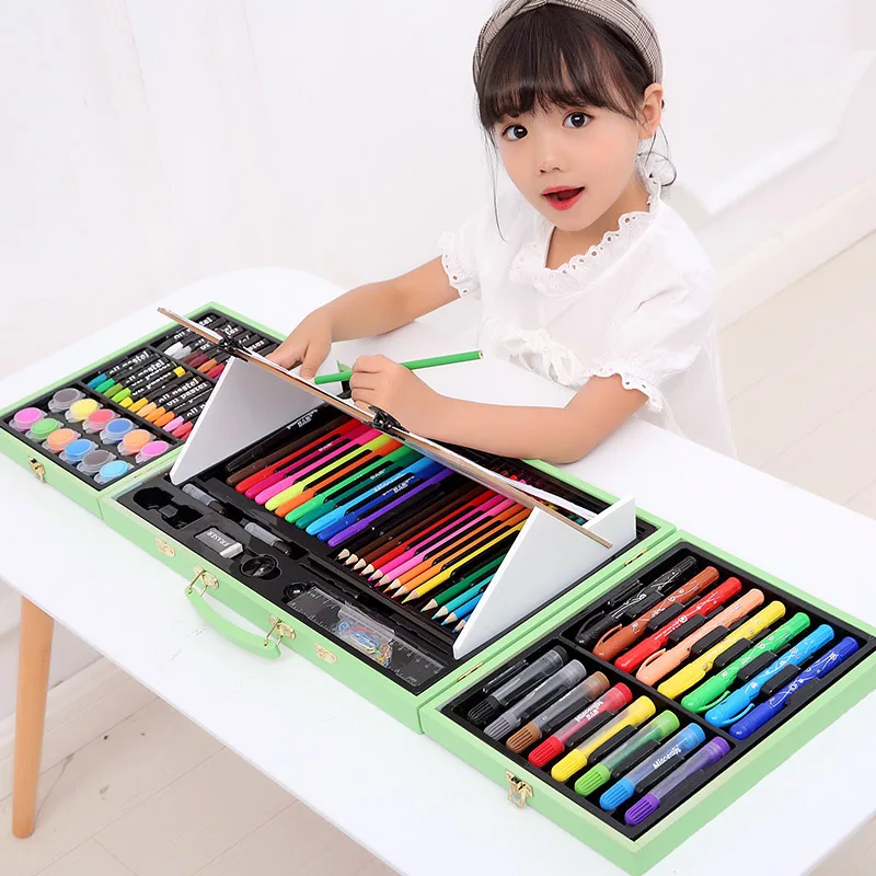 

CHILDREN'S Toy Boys And Girls Educational Ten-Year-Old 8-103-5-6-79 Young STUDENT'S Kindergarten Girls 176 Pieces