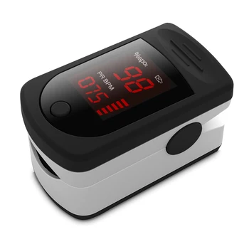 

Digital Fingertip Pulse Oximeter LED Display Blood Oxygen Sensor Saturation SpO2 Monitor Measurement Meter for Home Sports