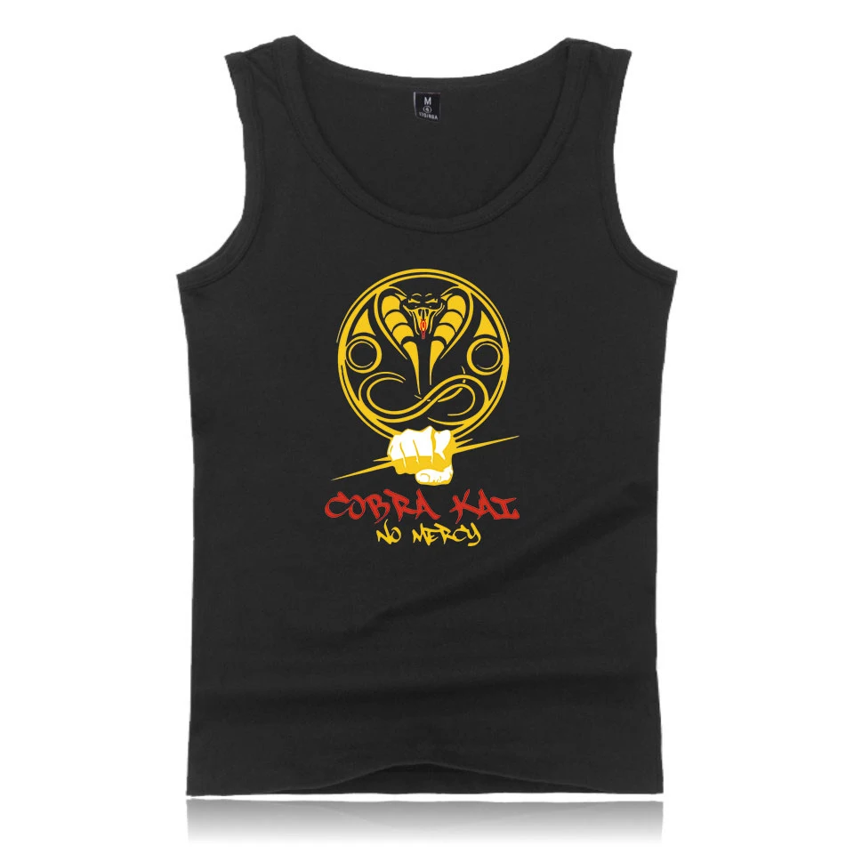 cobra kai Summer cotton sleevelessTank Tops  men
