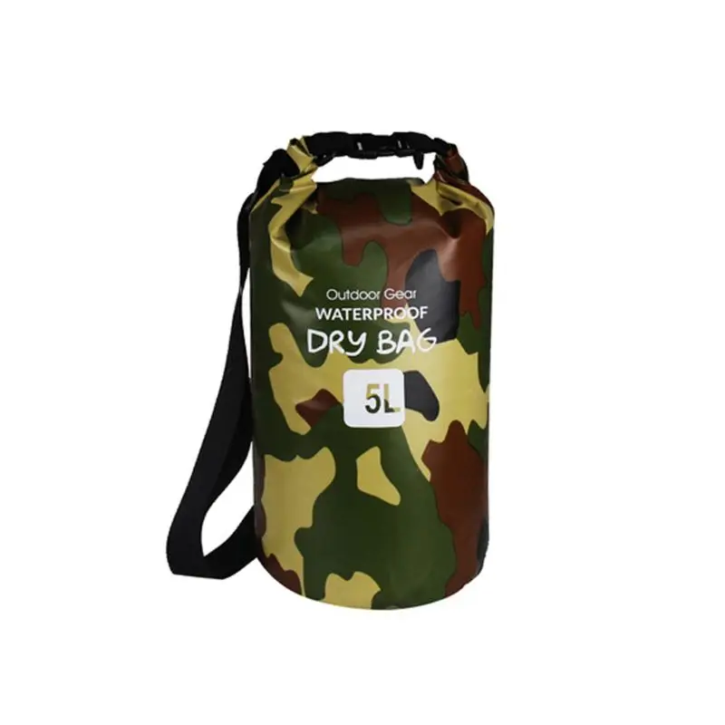 ПВХ водонепроницаемая сумка 5L 15L 20L Складная Мужская Женская пляжная сумка для плавания водонепроницаемая сумка для хранения