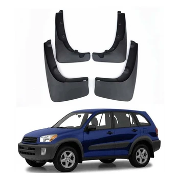 

4 x Car Mudguards Mud Flaps Splash Guards Fender Car Accessories for Toyota RAV4 2000-2005