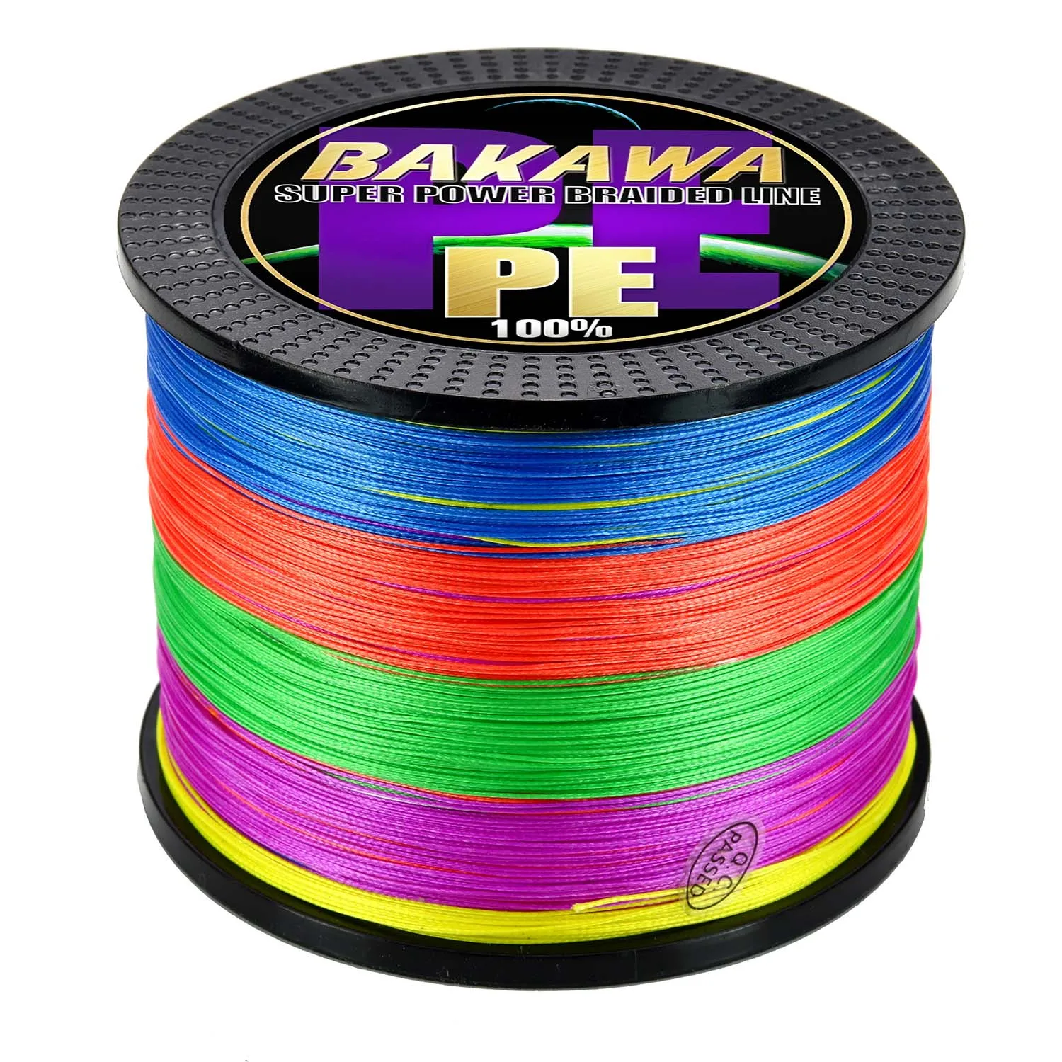 BAKAWA 4 Strands Braided Fishing Wire Line 300M 500M 1000m Japanese Multifilament 100% PE Durable Carp Super Strong New X4 2