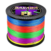 BAKAWA 4 Strands Braided Fishing Wire Line 300M 500M 1000m Japanese Multifilament 100% PE Durable Carp Super Strong New X4 2