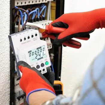 

Phase Protection Relay RD6-W LCD Display Under Over Voltage Phase Sequence Protector 3 Phase Voltage Monitor Relay