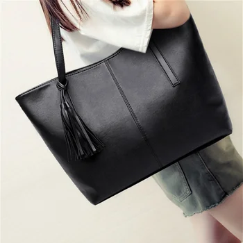 

Large Capacity Tote Bag Texture 2020 New Korean Style Shoulder Bag Portable Women's Handbag