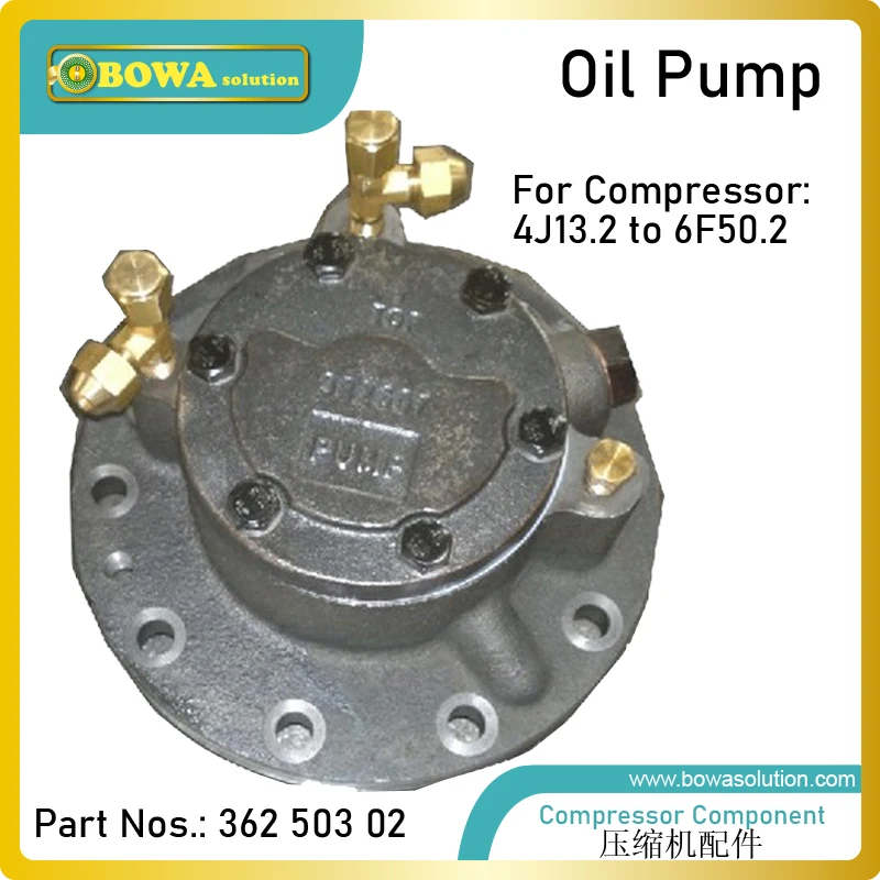 Oil Pump Complete Is Pushing Oil Run To Lubicate Mechanic Parts At