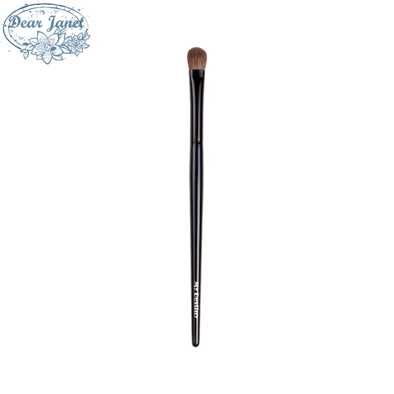 05Eyeshadow brush 1 шт. макияж для глаз черные тени для век Смешивание складка контур консилер детали макияж щетки Косметические приборы козьего волоса пони - Handle Color: 05Eyeshadow brush