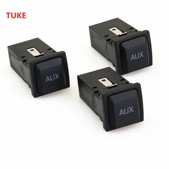 

RWSYPL 3 Pcs For Golf MK6 MK5 Scirocco 5KD 035 724 A 5KD035724A AUX Audio transmission Interface Socket