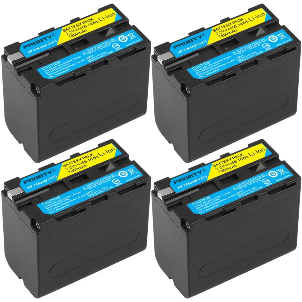 7800 мАч NP-F960 F970 со светодиодный индикатор питания батареи+ sony NP-F550 NP-F750/F960 быстрое Двухканальное зарядное устройство