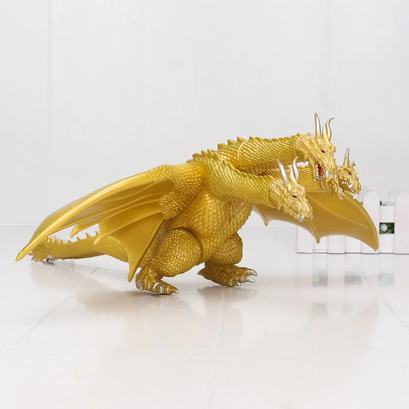 

22cm Gold king of the Rodan mothra Action Figure Movable doll Model Kid Kind Anime Movie King Kaiju dinosaur kid toy