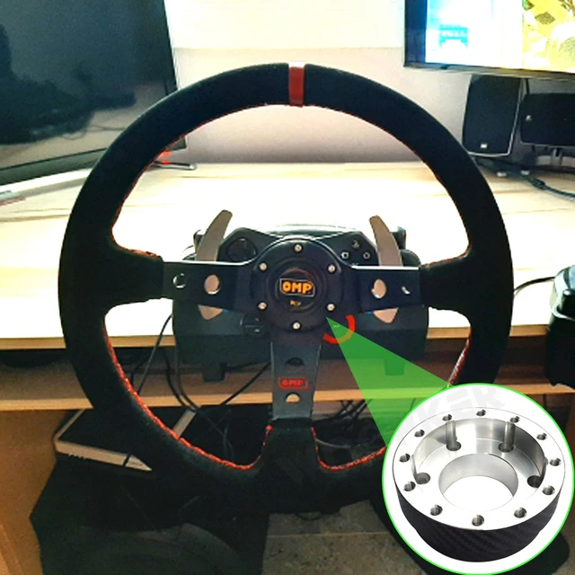 For Logitech G27 G25 Steering Wheel Racing Car Game Modification Steering  Wheel Adapter Plate 70mm 73mm - AliExpress