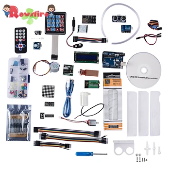 

New R3 Deluxe Basic Starter Kit For Beginner With Wifi Module For Arduino