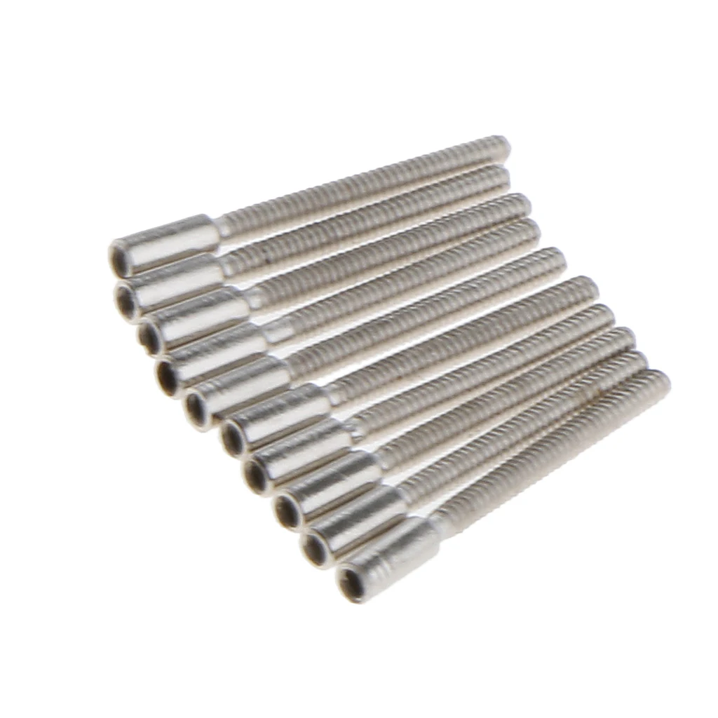 10 Pieces Stem Extensions Extenders Repair for Stems 0.9mm Threads