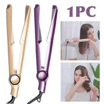 

Professional Hair Straightener Curling Iron 2 in 1 Electric Tourmaline Ceramic Braided Flat Iron Hair Curler Hair Styling Tools