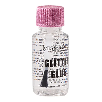

MISS ROSE Glitter Glue Make Up Primers Gel Eyeshadow Flakes Sparkly 3D Colorful Korean Cosmetics for Hair Nail Art Glitter Gel 2