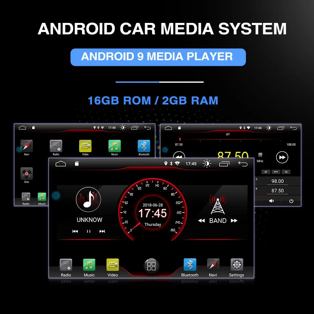 MEKEDE HD 2G+ 16G Android 9,0 автомобильный dvd-плеер для HYUNDAI SANTA FE 2006-2012 Мультимедиа gps навигация 2 Din Автомобильный Радио Аудио