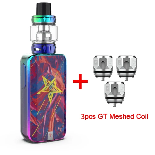 Rainbow Vaporesso Vape 220 Вт люкс S комплект с SKRR S Tank 8 мл распылитель QF полоса в сеточку катушка ядро пара комплект электронных сигарет - Цвет: Rainbow